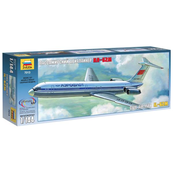 Model Kit letadlo 7013 - Ilyushin IL-62M (1:144)