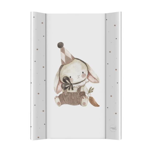 CEBA Podložka přebalovací 2-hranná s pevnou deskou (50x70) Ultra Light Clown Bunny (obrázek 3)