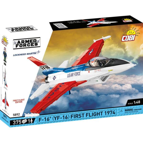 Cobi Ozbrojené síly F-16® (YF-16) První let 1974, 1:48, 375 k, 1 f