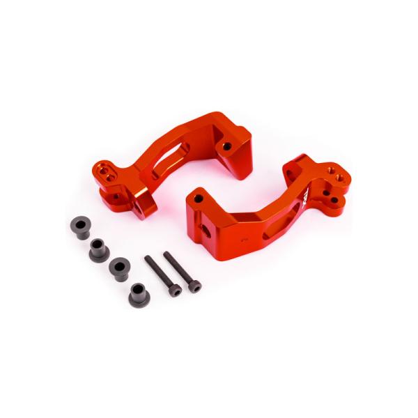 Traxxas FelfüGgesztő TéGla AlumíNium VöRöS EloxáLt (Bal éS Jobb)-image