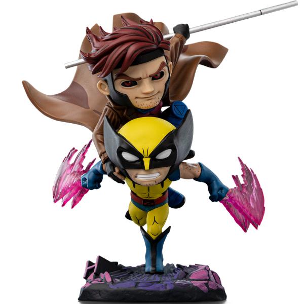 Iron Studios X-Men 97 - Gambit And Wolverine Minico Figurka