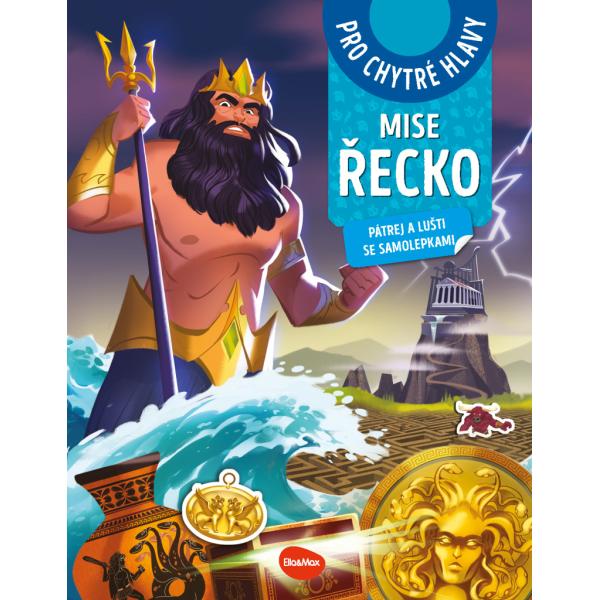 Místo Řecko – Hledej a hádej se samolepkami