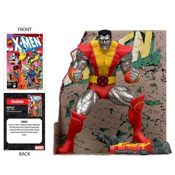 McFarlane ToyMarvel Colossus 1:10th Scale Collectible with Scene (X-Men #1) (obrázek 4)