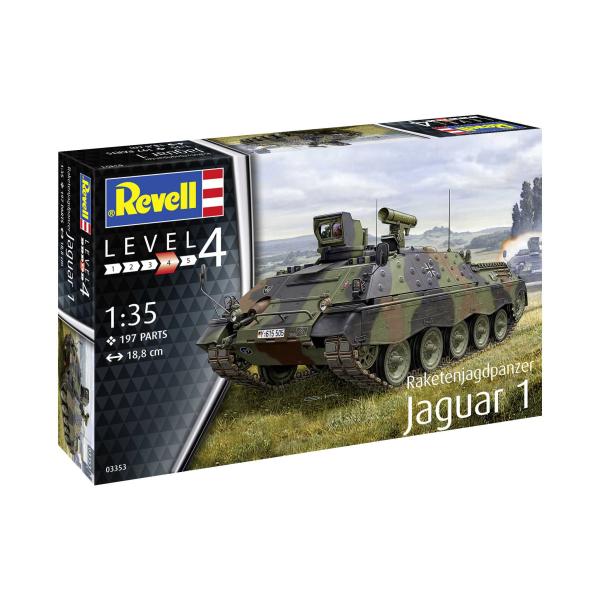 Plastikový model vojenského 03353 - Raketenjagdpanzer Jaguar 1 (1:35)