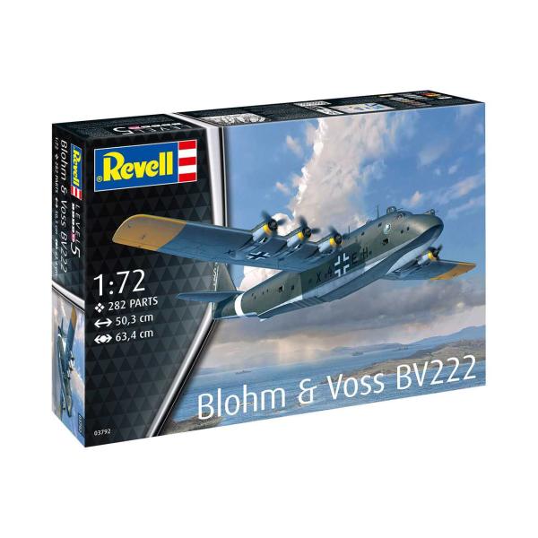 Plastic ModelKit letadlo 03792 - Blohm & Voss BV222 (1:72)