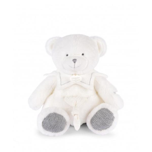 Doudou Dárková sada Plyšový medvídek s dečkou 30 cm šedý (obrázek 6)