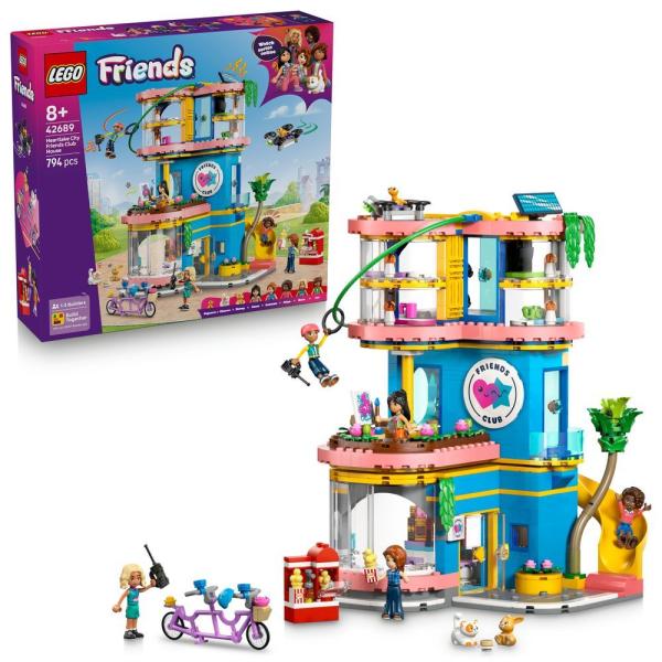 LEGO® Friends 42689 Casa club de amigos en Heartlake City