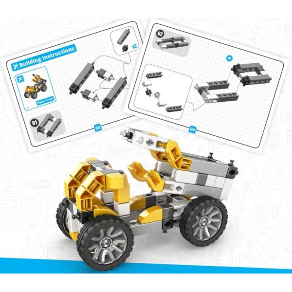 Engino INVENTOR MECHANICS sklápěč s 5 bonusovými modely