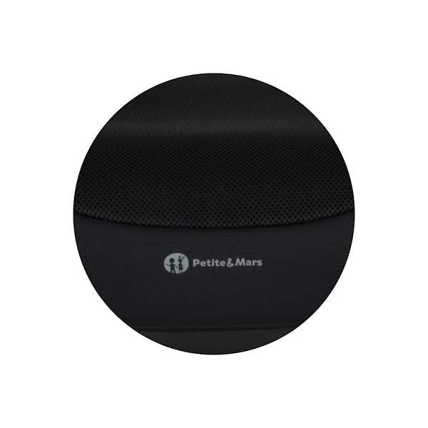 PETITE&MARS Podsedák Optimus Pro i-Size Air Coal Black 125 - 150 cm (22-36 kg) (obrázek 8)
