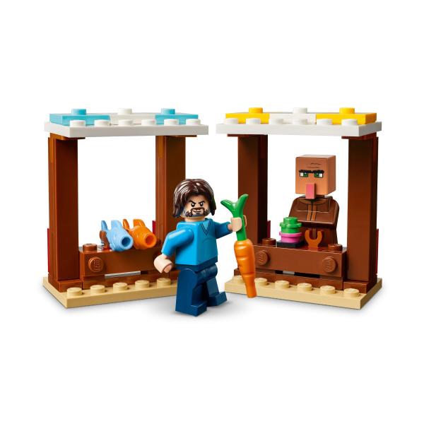 LEGO® Minecraft® 21273 Balón v podobě Ghasta a útok na vesnici (obrázek 8)