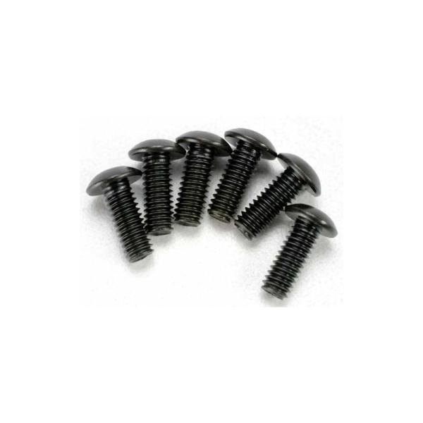 Traxxas skrutka imbus M4x12mm polguľatá hlava (6)