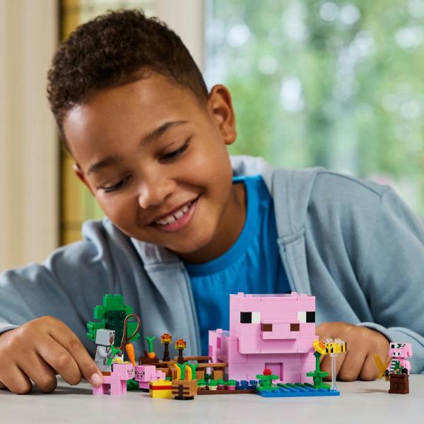 LEGO® Minecraft® 21268 Prasátkový domek (obrázek 3)