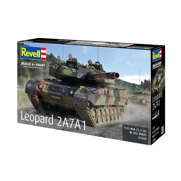 Plastic ModelKit tank 03360 - Leopard 2A7A1 (1:35) (obrázek 11)