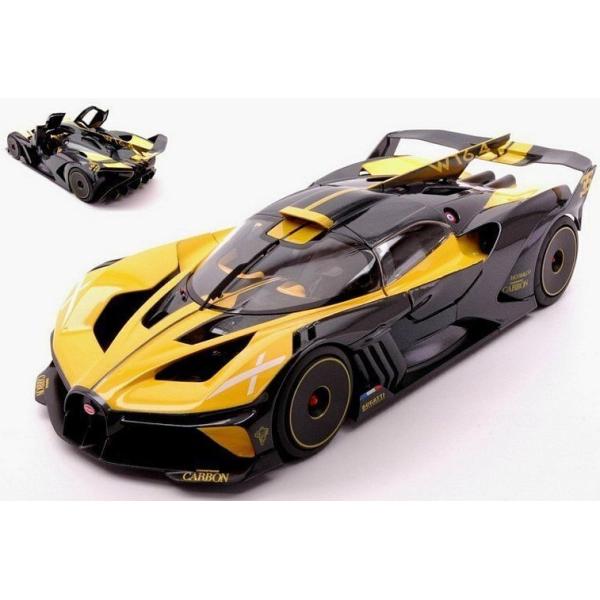 Bburago 1:18 TOP Bugatti Bolide Yellow/Black