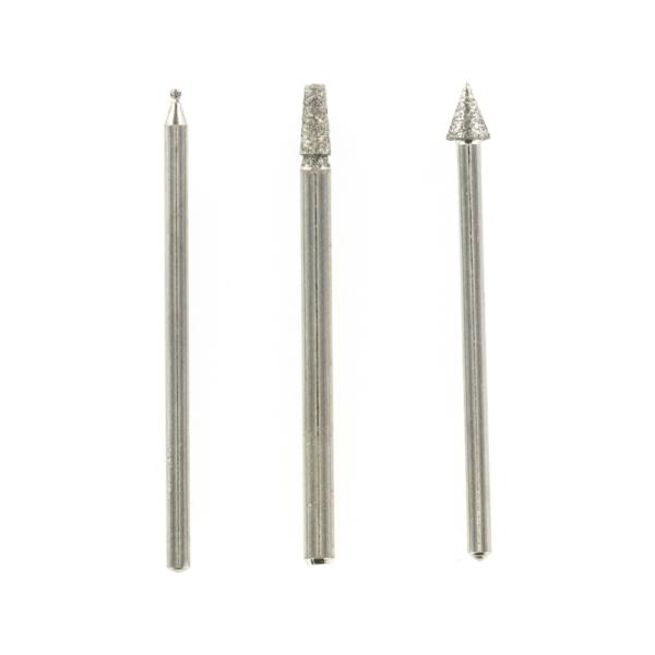 Rotacraft stopkové diamanové gravírovacie nástroje (3ks)