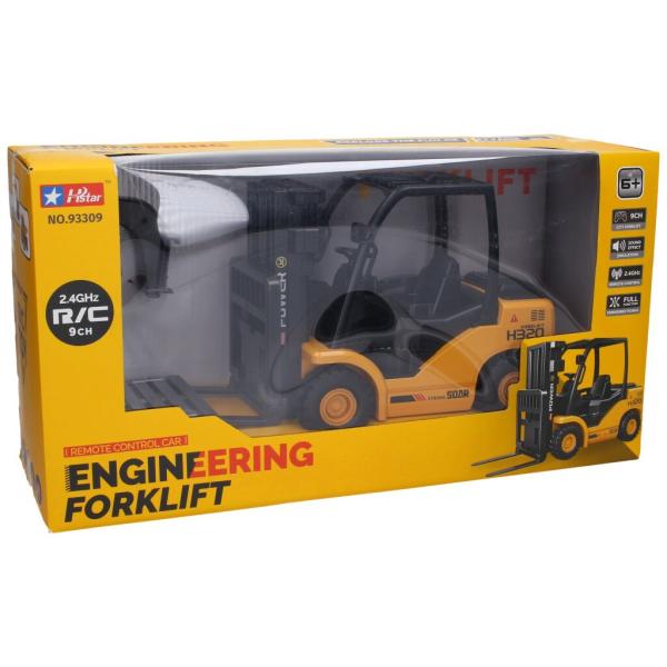 Vysokozdvižný vozík RC na dálkové ovládání 34 cm