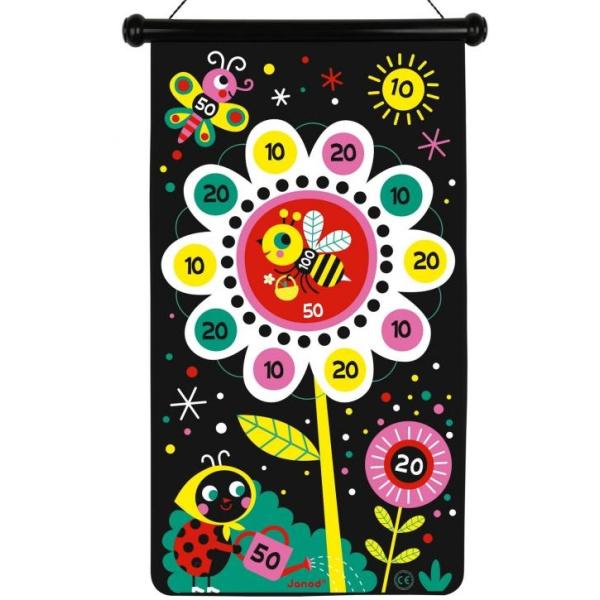 Janod Magnetický terč Zahrada se šipkami bez hrotů (obrázek 4)