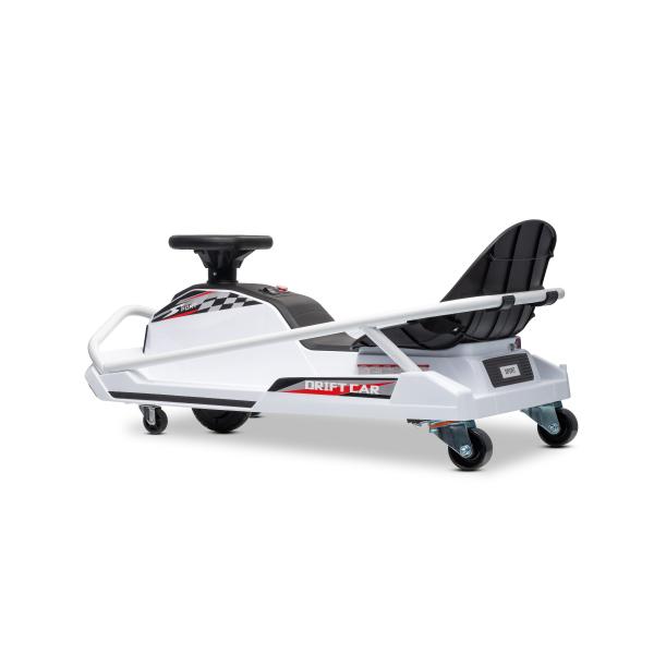 Beneo Motors driftovací Motokára 24V, bílá, 300W Bezkartáčový Motor, Lithiová baterie, Dr (obrázek 9)