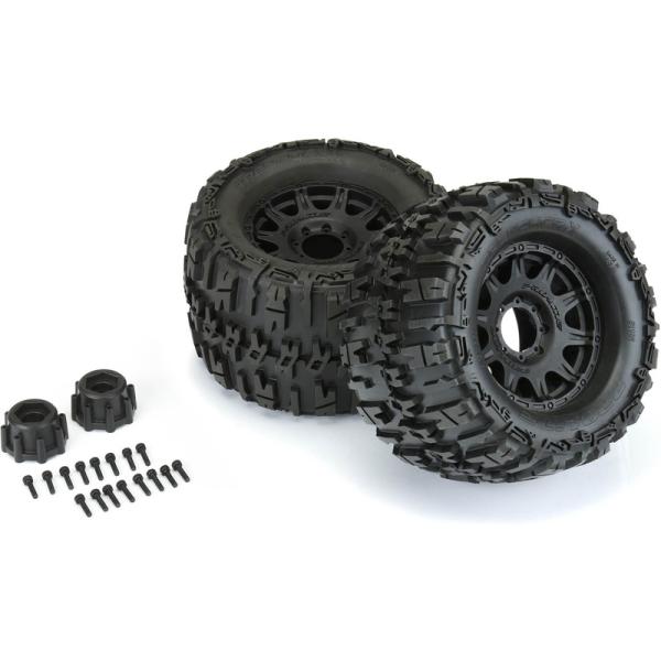 Pro-Line kolo 3.8", pneu Trencher X, disk Raid H17 černý (2) (obrázek 3)