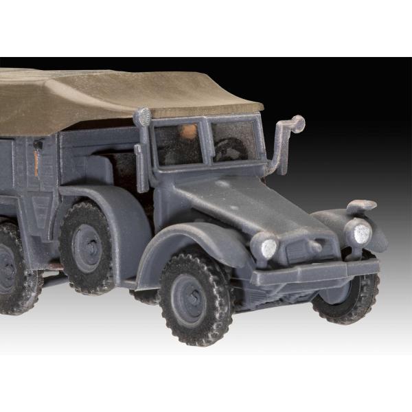 ModelSet military 63344 - Krupp Protze Kfz 69 s 3,7cm Pak (1:76) (obrázek 10)