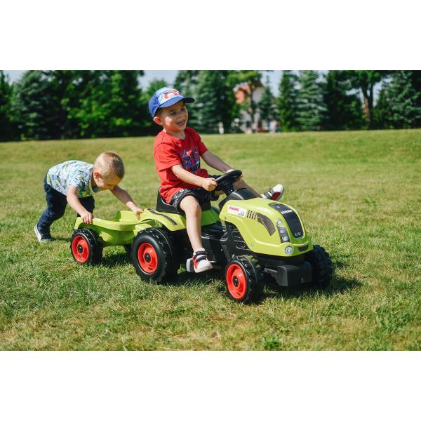 Smoby Šlapací traktor CLAAS zelený s vozíkem (obrázek 11)