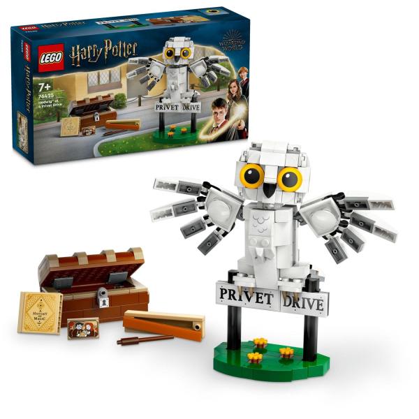 Lego Harry Potter Hedwig En El NúMero 4 De Privet Drive Juguete De FantasíA Con Figura De Lechuza Para El Juego De Roles, Detalle Y Regalo Para NiñAs, NiñOs Y Fans De 7 AñOs O MáS 76425-image
