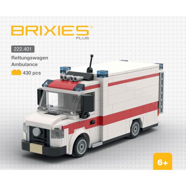 BRIXIES Plus 222.401 Sanitka s nosítky, 430 k (obrázek 3)