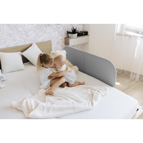 Zábrana na postel Monna Compact, šedá