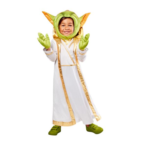 STAR WARS YOUNG JEDI Maestro Yoda costume per bambini taglia XXS(98-104cm)