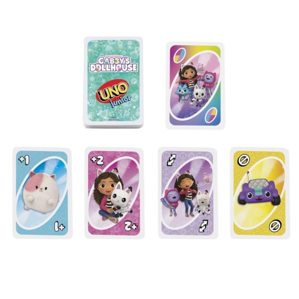 Mattel UNO Junior Gabby's Dollhouse (obrázek 4)