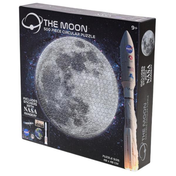 NASA puzzle kulaté 48cm 500ks