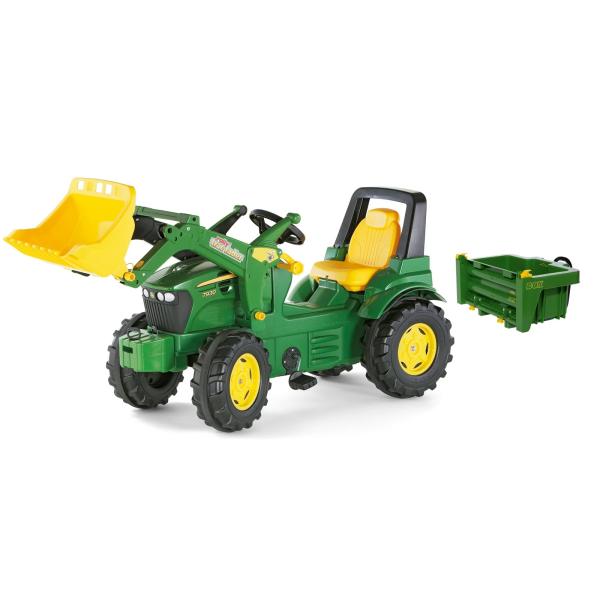 Rollytoys Šliapací traktor Farmtrac John Deere 7930 s nakladačom