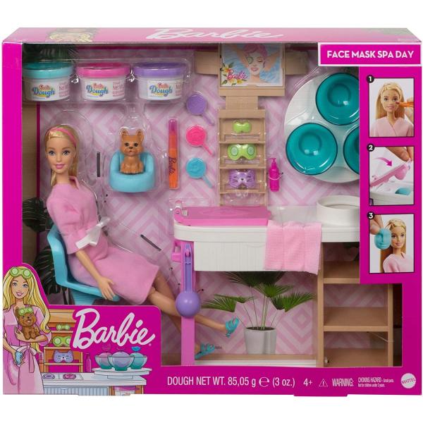 Mattel Barbie Salon krásy herní set s běloškou GJR84 (obrázek 7)