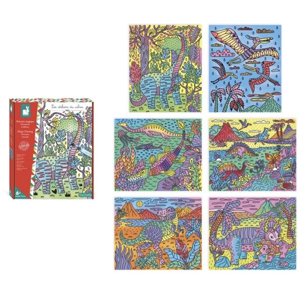 Janod Atelier Sada Maxi Malování Dinosaurus (obrázek 3)