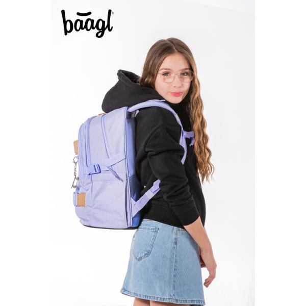 BAAGL SADA 3 Skate Lilac: batoh, peračník, vrecko (obrázek 11)