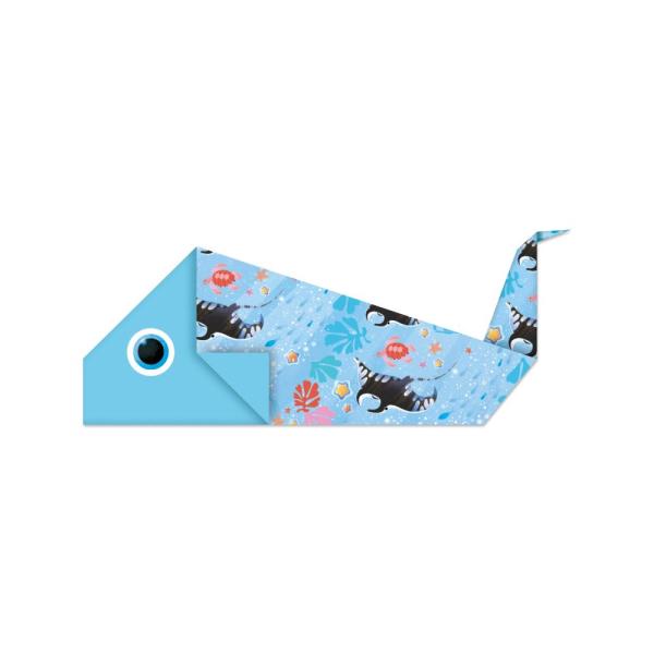 Janod Atelier Sada Mini Origami papírové skládačky Magický oceán (obrázek 8)