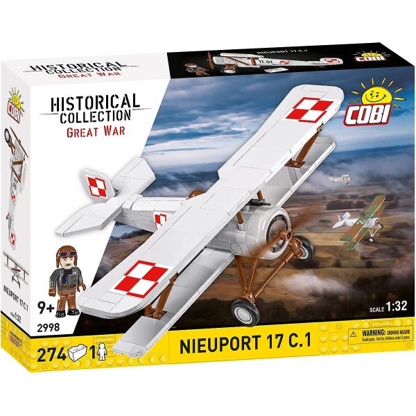 Cobi 2998 Gran Guerra - Nieuport 17 C.1 110 H.P. (PL), 1:32, 273k