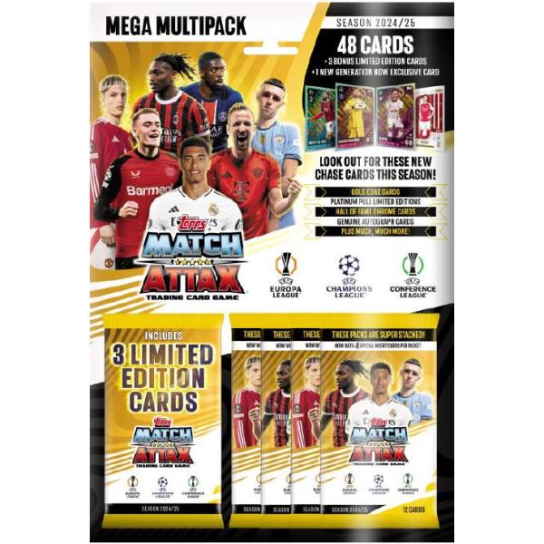 Topps Match Attax 2024/25 MEGA MULTIPACK TCG Trading Card Game