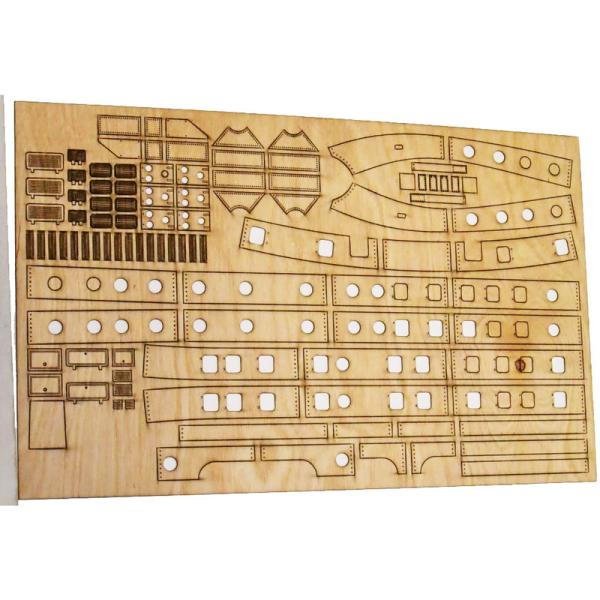 Mantua Model Amerigo Vespucci 1:84 kit (obrázek 11)