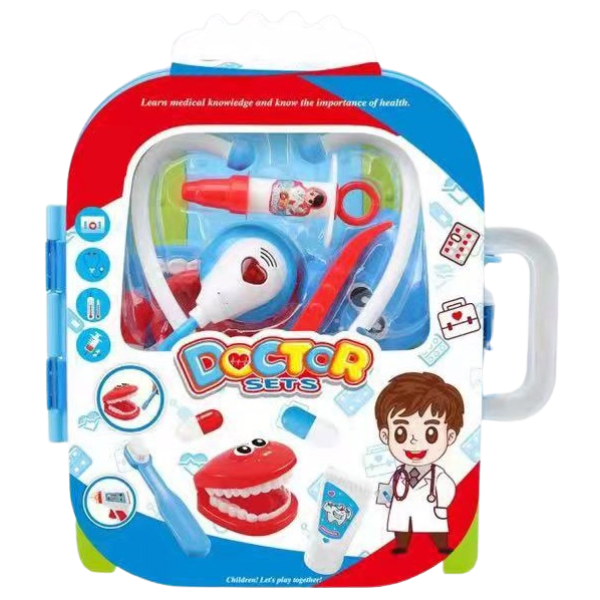 Doktorský kufřík - na kolečkách (sada)