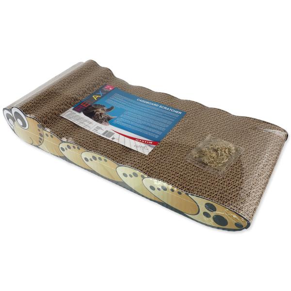 Škrabadlo Magic Cat Housenka kartonová 50x22x9cm