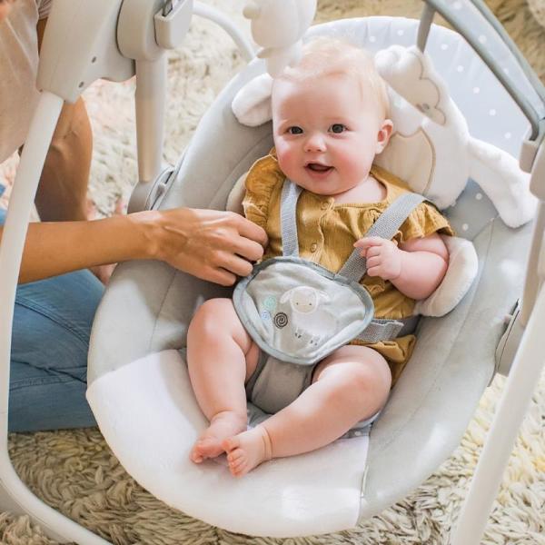 INGENUITY Houpačka s melodií Cuddle Lamb 0m+, do 9 kg (obrázek 11)