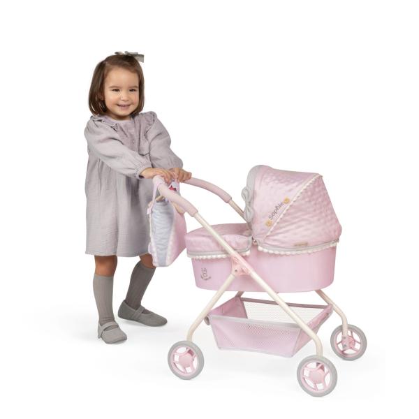 DeCuevas 86075 Můj první kočárek pro panenky s taškou Sophie 2025 - 56 cm (obrázek 3)