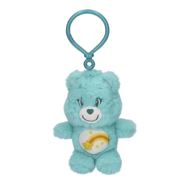 CARE BEARS Tyrkysový klíčenka plyš 12cm