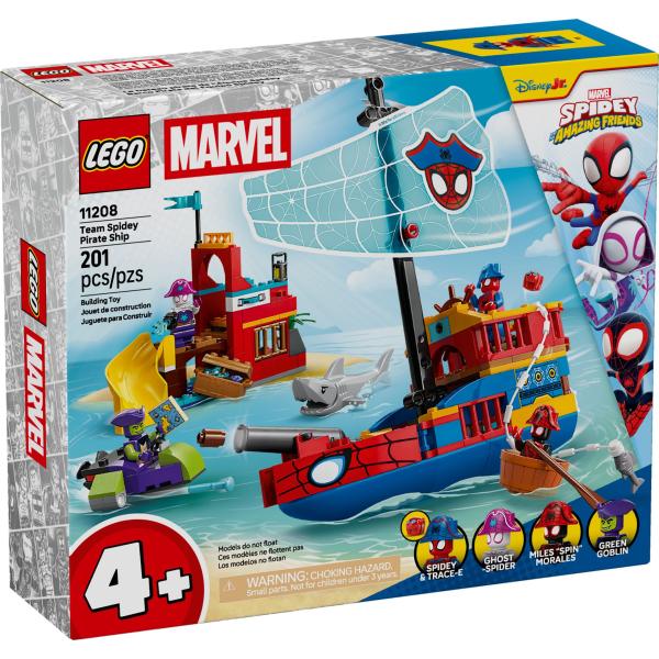 LEGO® Marvel 11208 Pirátská loď Spideyho týmu (obrázek 3)