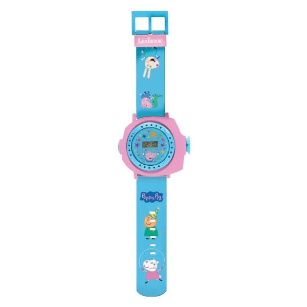 Digitální promítací hodinky - Prasátko Peppa