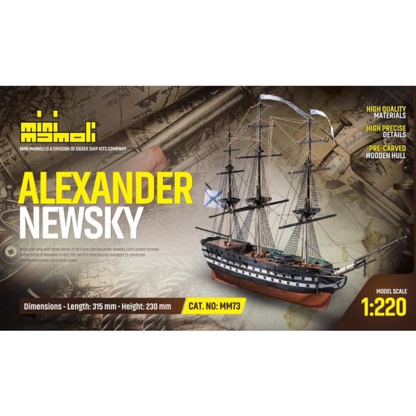 MINI MAMOLI Alexander Newsky 1:220 kit (obrázek 4)