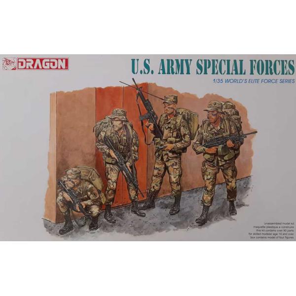 Model Kit figurky 3024 - US ARMY SPECIAL FORCES (1:35)