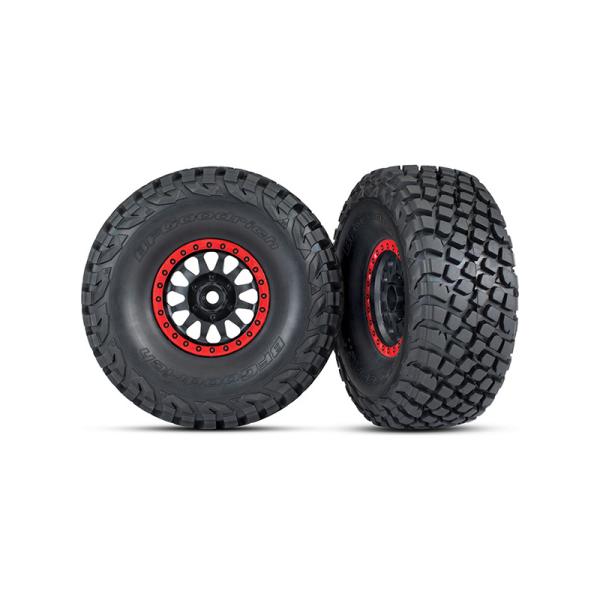 Traxxas kolo 3.2/2.2", disk Method Racing, pneu Baja KR3 (2)