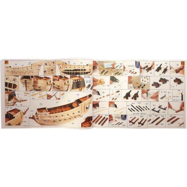 OCCRE Flying Dutchman 1:50 kit (obrázek 6)